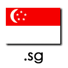 Domain name ending with .sg